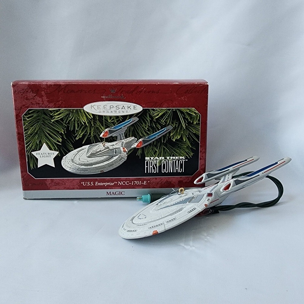 Hallmark Keepsake Star Trek First Contact U.S.S. Enterprise NCC-1701-E‎ Ornament